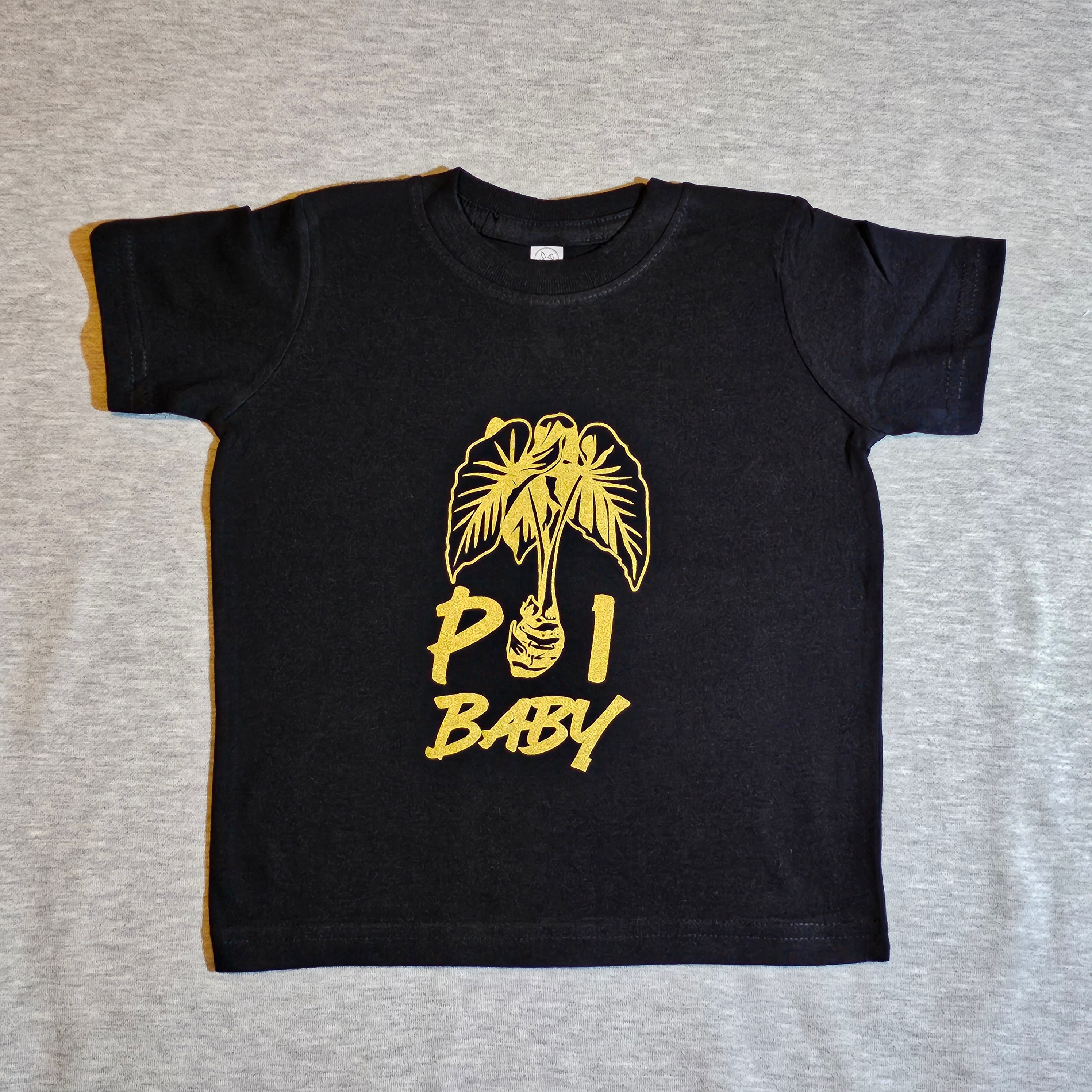 Poibaby Toddler Black T-shirts