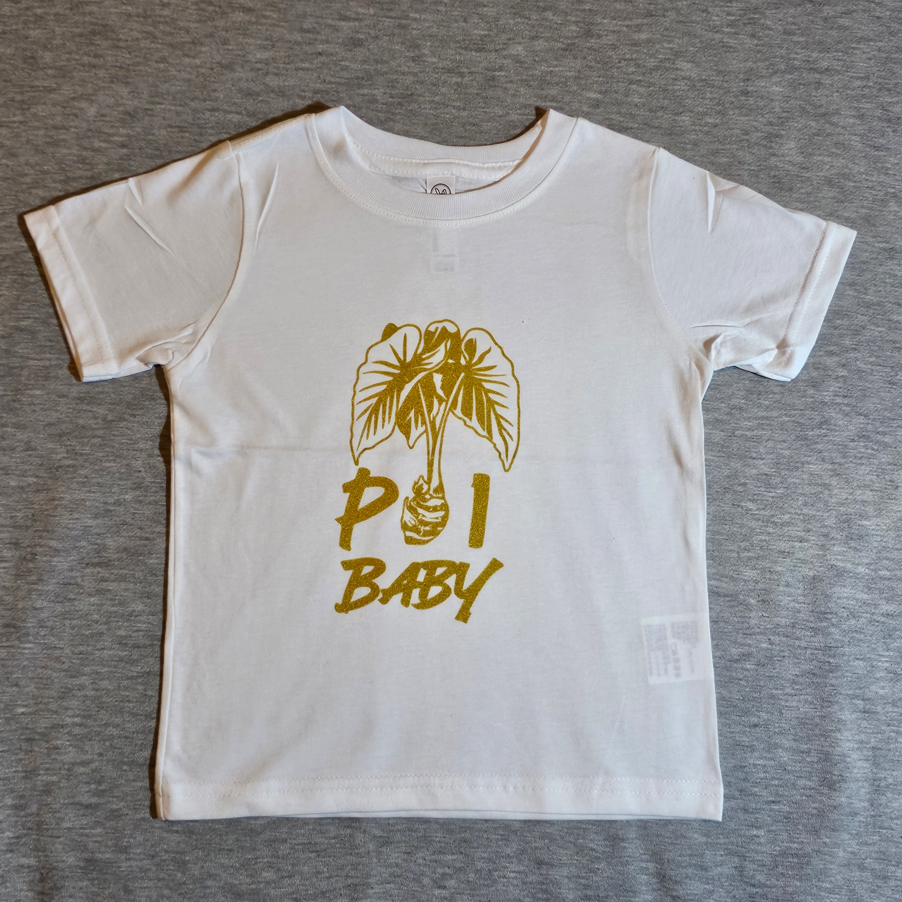 Poibaby Toddler White T-shirts