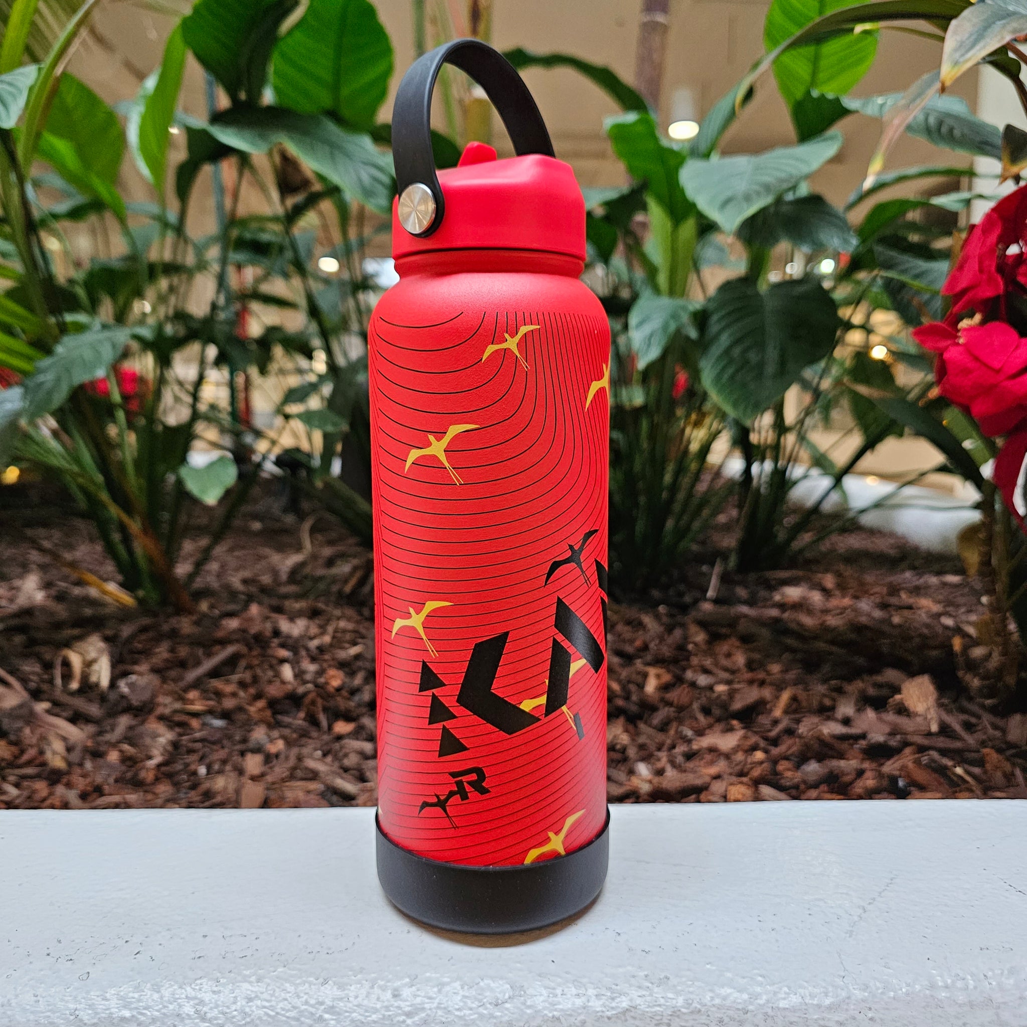 Surf Designs Cherry Blossom Hydro Flask Blue Pink Purple Hydro