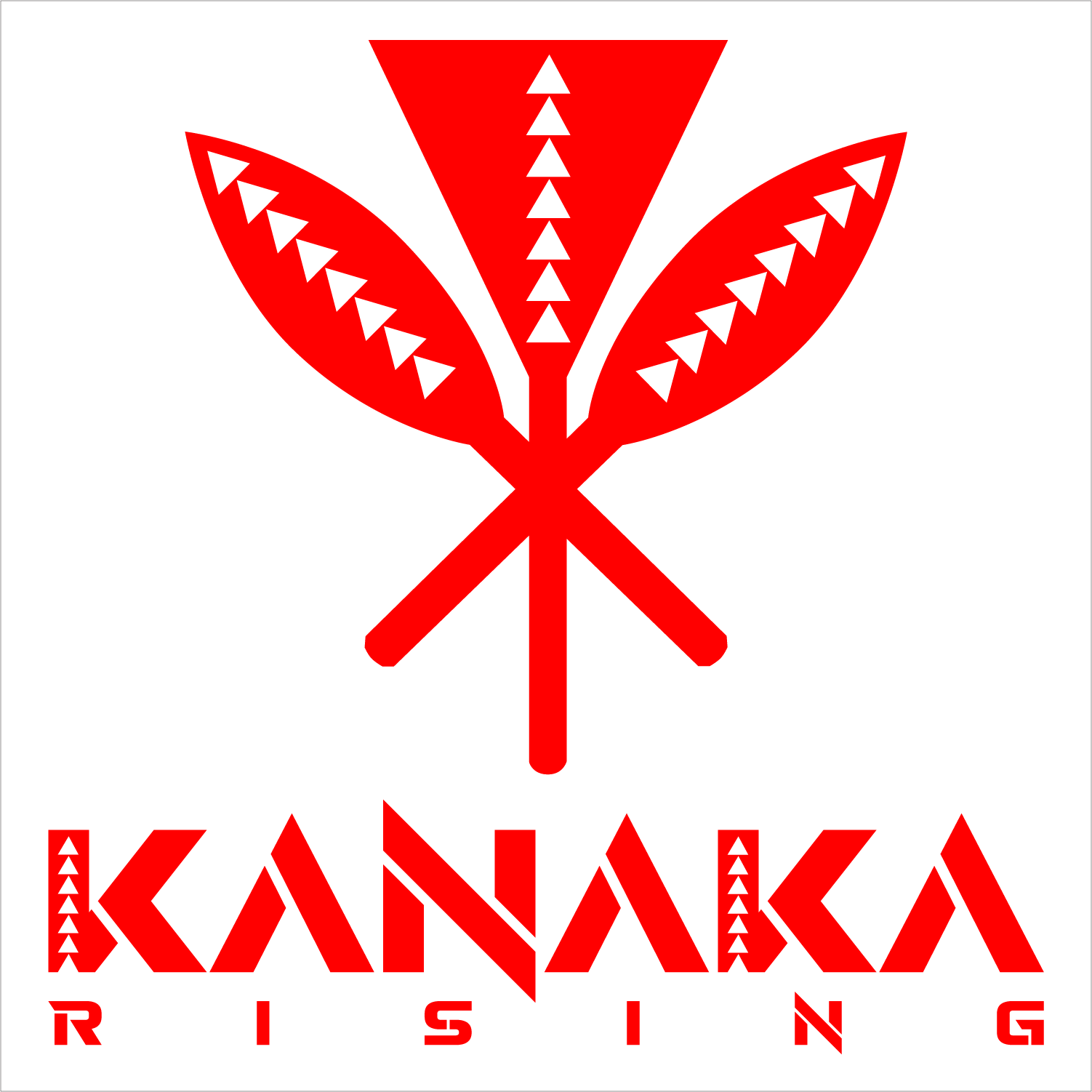 Kanaka Rising Kupa'a Sticker