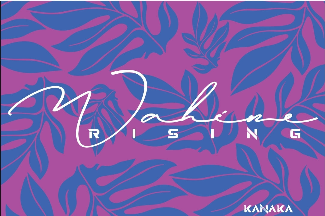 Wahine Rising Laua'e Pareo - Purple