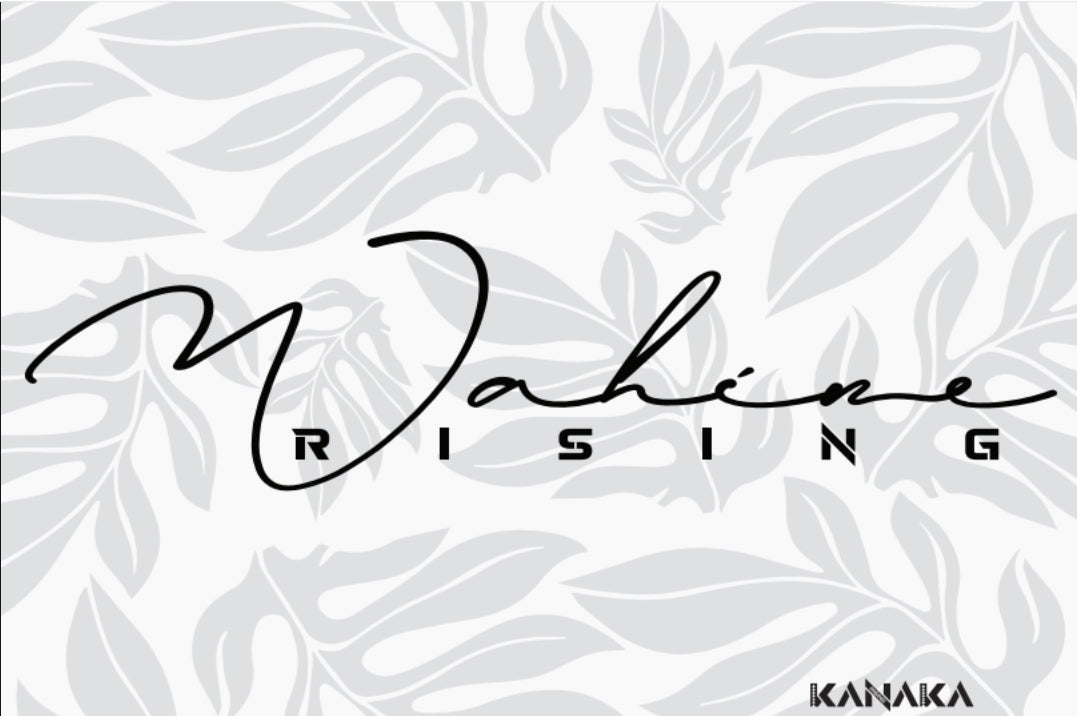 Wahine Rising Laua'e Pareo - White